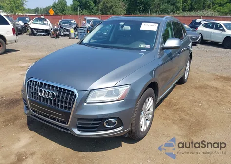 2014 Audi Q5 2.0T Premium from USA, damaged, VIN WA1LFAFPXEA076214